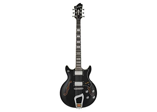 Hagstrom Alvar Black – Guitare électrique - Les Beatles, Paul McCartney, John Lennon, RIngo Starr, George Harrison Hagstrom Alvar Black - Guitare électrique – Image 4