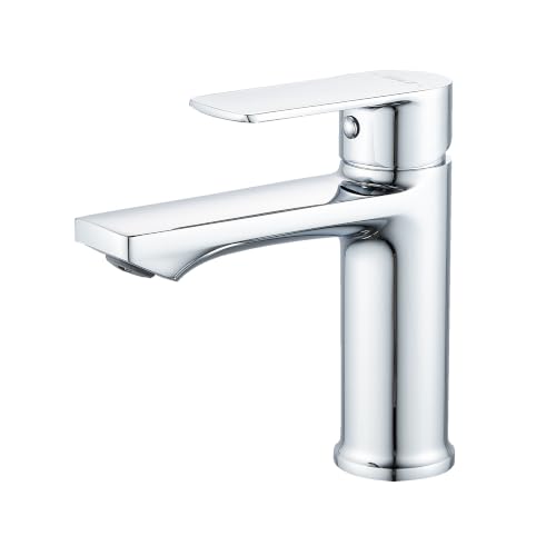 BELZ Chrome Basin Tap Mono Single Lever Hot and Cold Bathroom Sink Tap