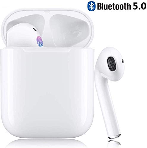 DAND Bluetooth Wireless Earbuds Noise Canceling Sports Headphones with Charging Case IPX5 Waterproof