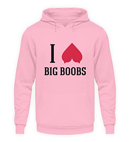 Sweat à capuche I Love Big Boobs fini les tenues basiques et ennuyeuses