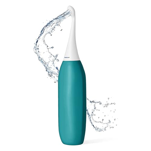 HappyPo The Original XL Butt Shower (Color: Petrol) l Portable Bidet with 50% more Volume l The Easy-Bidet 2.0 replaces Wet Wipes and Shower Toilet l Portable Bidet for Travel