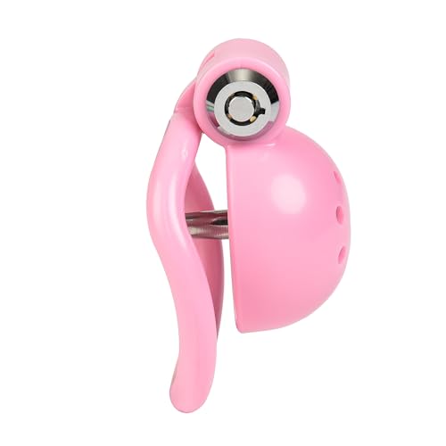 Image of Male Chastity Device Tease Locked Cock Cage Penis Exercise for Men(Pink)
