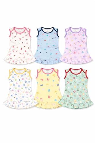 Image of Tinchuk Baby Girl's A-Line Mini Dress(Pack of 6)