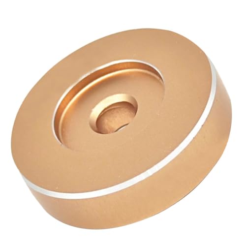 VOSAREA Adattatore per Giradischi da 7 Pollici in Metallo 45