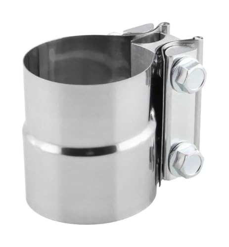 Abrazadera de banda en V en acero inoxidable para tubos de escape de 2.5 a 3 pulgadas 2