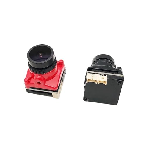 1/3 CMOS 1800TVL �~�j FPV �J���� 2.1mm �����Y OSD �����\ PAL/NTSC �ɑΉ�(Red no OSD)