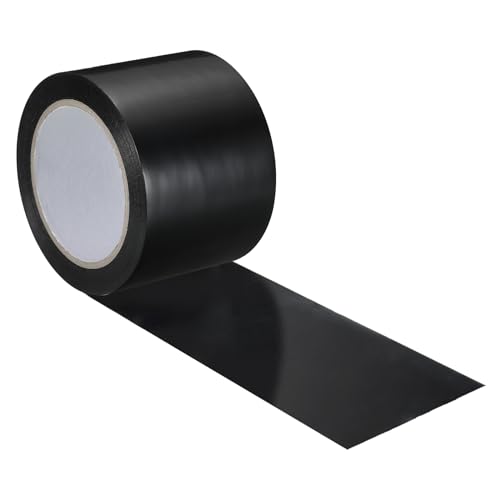 Image of PATIKIL Corrosion Protection Pipe Tape, 108 Ft x 3.1 Inch PVC Insulation Wrap Duct Tape Self Adhesive for Metal Electrical Piping Drain Pipe Electrical Wires HVAC Duct, Black
