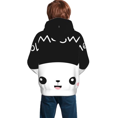 Cats Group Kid Hoodies Boys Sweatshirts Girls Pullover with Pocket4
