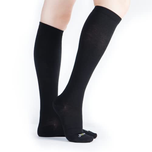 Image of ja vie 80% Merino Wool Ultra Soft 15-20mmHg Graduated Compression Socks for Women & Men