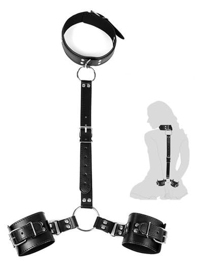 Collier en fourrure réglable bracelet pour homme et femme jeu de couple soirée romantique