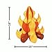 Fun Express Inflatable Campfire (18 inches Tall) Camping Prop, Great for Indoor Camping, Sleepovers and Scene Settings - VBS Vacation Bible School Supplies/Decor