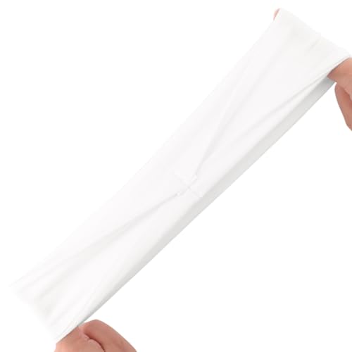 Image of DRESHOW Yoga Sports Headbands for Women Elastic Non-Slip Headbands Workout Running Hair Bands 6 Pack