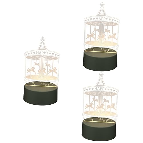 Idée cadeau Noël : lot de 3 lampes LED veilleuses adorables pour illuminer les fêtes