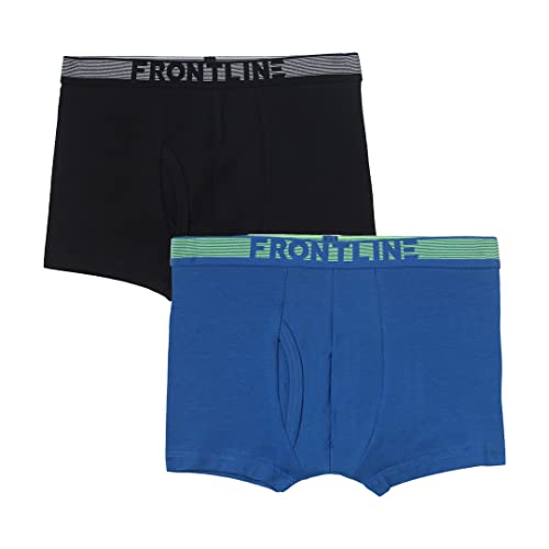 Image of RUPA FRONTLINE Boy's Cotton Blend Classic Regular Fit Solid Trunks