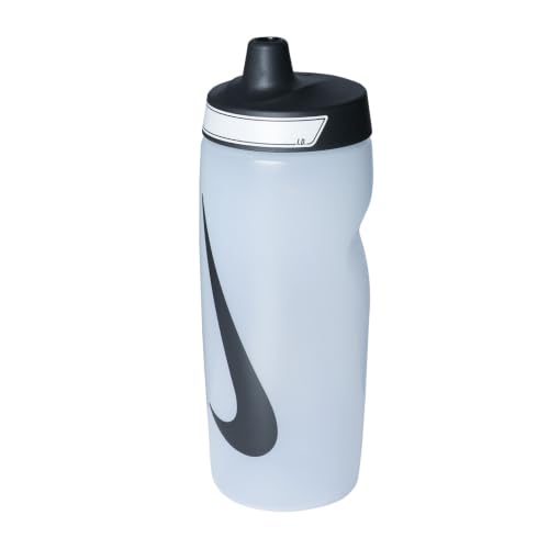 Image of NIKE REFUEL Bottle 18 OZ - Natural /Black /Black, 532 ML