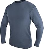 normani Bundeswehr Thermohemd Unterhemd Langarm mit Innenfrottee Farbe Navy Größe 7