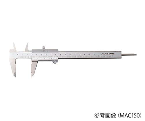 Calibrador AS ONE M-Type estándar 150 mm miniatura 3