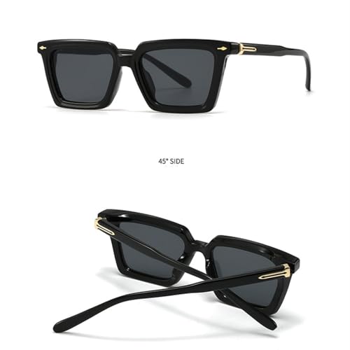 Lunettes de soleil œil de chat tendance verres verts rétro - 5