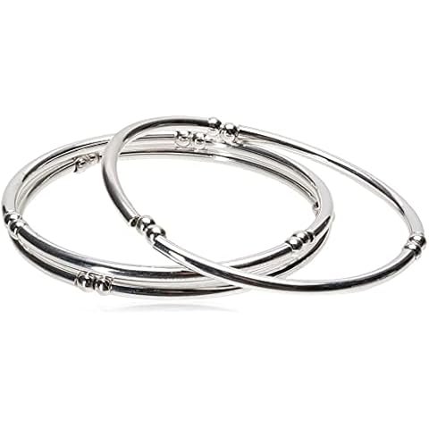 NINE WEST Women's Stretch Bangle Bracelet Set Cover