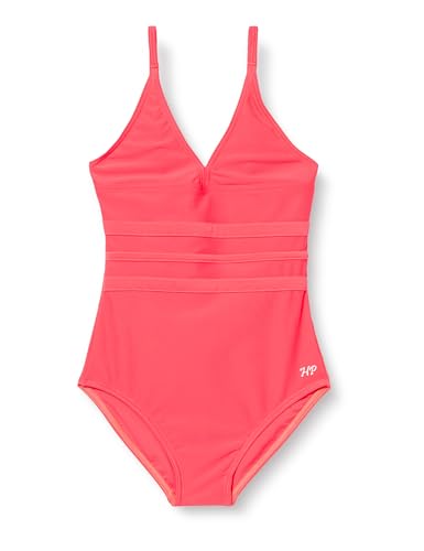 Maillot de bain une pièce fille HAUTE PRESSION confortable et uni