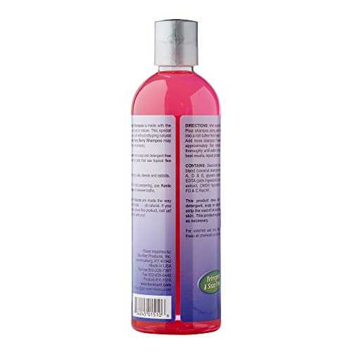Kenic Very Berry Botanical Blend Dog Shampoo, Natural Moisturizer & Exfoliate For A Deep Restorative Clean, Made In Usa, Soap & Paraben Free #TOP1
