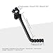 GOOFIT 16mm Kickstart Kick Starter Lever for 50cc 70cc 90cc 110cc 125cc Engine Chinese YX GPX KAYO SDG SSR Pit Dirt Bike Part Black