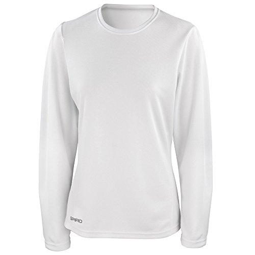 T-shirt running Spiro femme maillot technique respirant sport manches longues