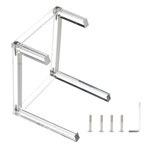 Kangnice Vinyls Record Stand Display Clear Acrylic Tabletop Album Holder Album Record Holder Vinyls Record Storage Display Stand