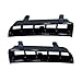 RS4 Style Front Bumper Conversion Kit Compatible with 2017-2019 Audi A4 | Primed Polypropylene | Complete Set with Grille & Emblems