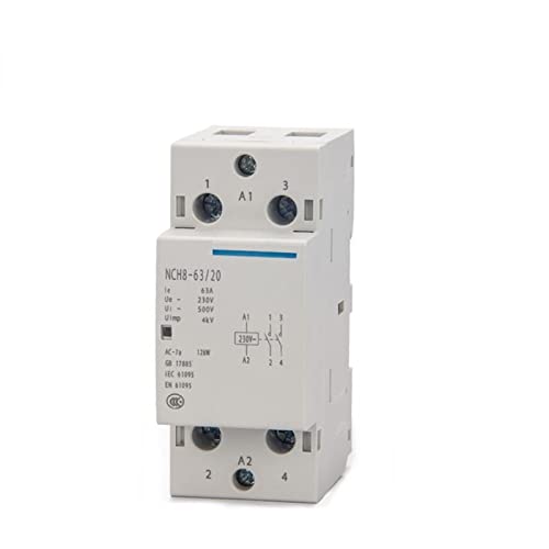 Contacteur modulaire domestique NCH8-20 20 pour rail DIN de maison