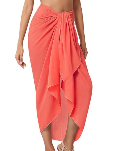 Image of QIANXIZHAN Women's Swimsuit Cover Up,Beach Sarong Wrap Bottom Coverup