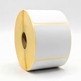 Etichette Termiche 58x53 mm - 850 pz Etichette Adesive Rotolo - Etichetta Barcode per Stampante Termica - Negozi, Magazzino, E-commerce, Farmacia