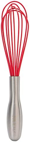 Jillmo Whisk, Good Handles Silicone Whisk 10inch