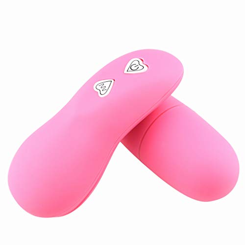 CHAOUA バイブ ローター 女性用アダルト用 クリトリス 潮吹きルミナスジャンピングエッグGポイント刺激ワイヤレスリモコン周波数変換強振動エッグ (ピンク) - 画像1