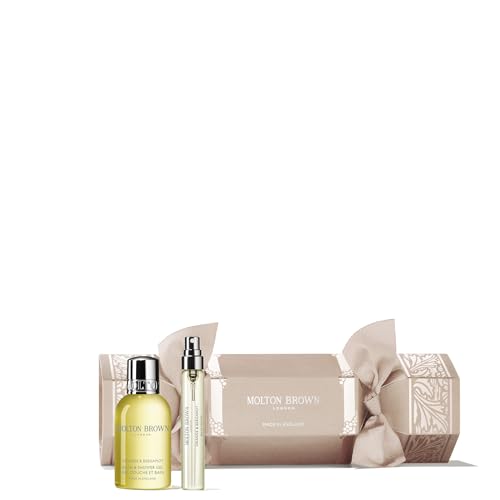 Molton Brown Orange & Bergamot Christmas Cracker - Eau de Toilette 0.25 fl. oz. & Body Wash 1.7 fl. oz. Luxury Scented Body Care Beauty Gift Set