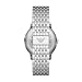 Imagen de Emporio Armani Reloj para hombre de acero inoxidable con tres agujas y fecha