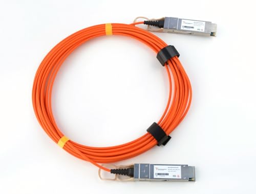 Hummingbird Networks Brand Compatible for Cisco QSFP-H40G-AOC10M 40GBase-AOC QSFP Direct-Attach Active Optical Cable, 10m