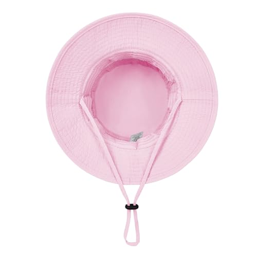 Toddler Baby Sun Hat with UPF 50+ Summer Protection for Boy and Girl Breathable Stylish Beach Bucket Hats for Baby3