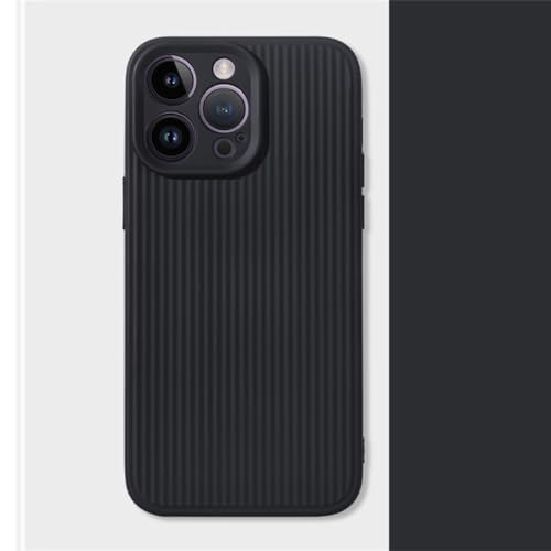 Coque iPhone 13 Pro silicone liquide housse souple couleur bonbon noir protection intégrale