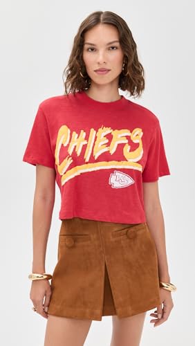 Junk Food Women's Chiefs Thrill MN Crop Tee2
