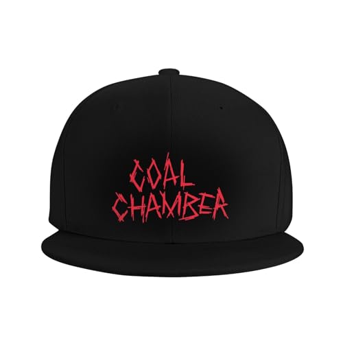 Coal Music Chamberhip-Hop Style Flat-Brim Sun Hat, Combining Fashion with Sunshade Protection.