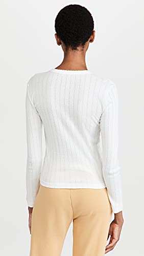 Leset Women's Pointelle Slim Fit Top3