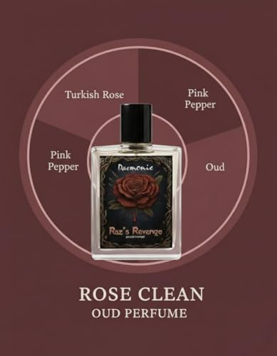 Image of Daemonic Roz's Revenge Eau de Parfum | Dark Rose Long Lasting Unisex Perfume | Deep Floral-Woody Intense Fragrance for Men & Women | 50ml EDP