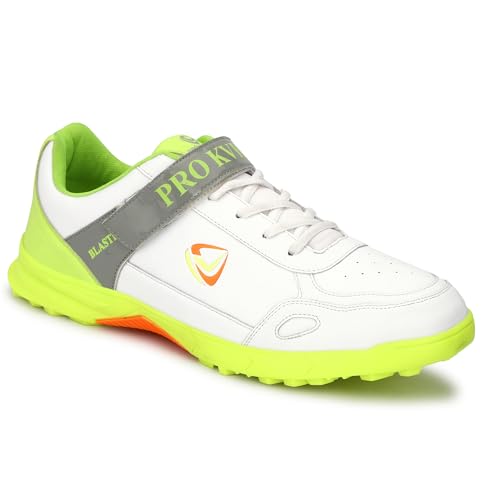 Image of PRO KVH Lightweight Cricket Shoes: Comfort, Grip, and Durability Spikes for Batting, Bowling & Fielding