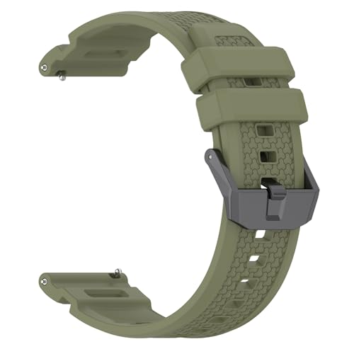 for COROS(�J���X) NOMAD �o���h �x���g �����o���h �V���R�� APEX4 46MM �ւ��x���g �݊��i �X�g���b�v �A�N�Z�T���[ (�A�[�~�[�O���[��)