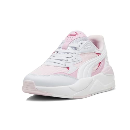 PUMA Kids Boys X-Ray Speed Lace Up Sneakers Shoes Casual - Pink, White - Size 4 M2