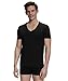 Produktbild FALKE Herren Unterhemd Daily Comfort 2-Pack, Baumwolle, 2 Stück, Schwarz (Black 3000), XXL