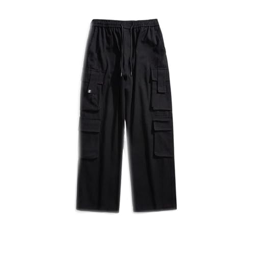 Pantalon cargo homme souple coupe japonaise style urbain