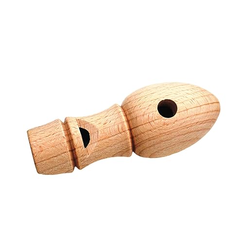 HANABASS Wear Resistant Wooden Whistle Portable Train Whistle for Parties Schools and Early Music Learning Creative present Accessory