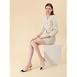 Ankis Women's Slingback Kitten Heels Closed Pointed Toe Pumps Dress Shoes Party Wedding Casual 2.5inch